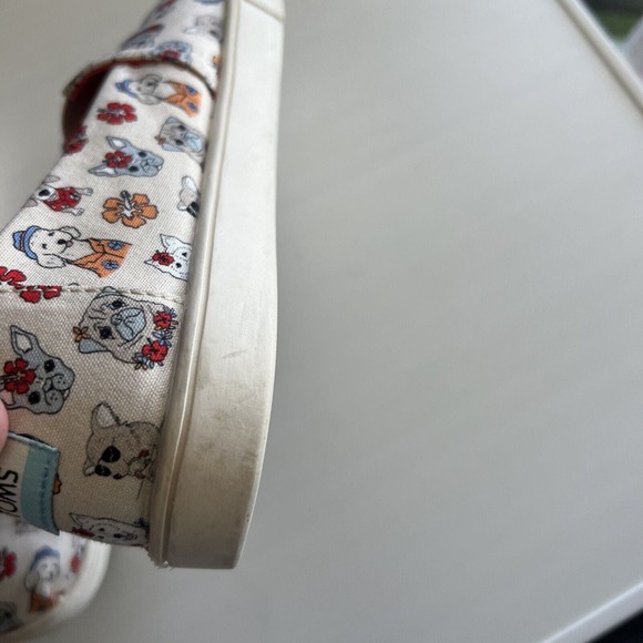 Toms Women Alpargatas Cupsole Canvas OrthoLite Natural Tropical Dog Print‎ 8.5 - Picture 8 of 16